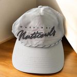 WASHINGTON NATIONALS MLB Unisex Throwback Retro Baseball Hat Cap White Photo 1