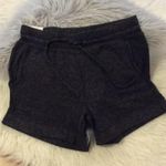 Active Life Comfy Cozy Shorts Heather Charcoal Elastic Drawstring M New Photo 0