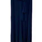 Vintage 90's/Y2K Lined Tie Waist Palazzo Pants Black Size Small Photo 6