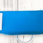 BCBGirls BCBG Girls Turquoise Blue Nylon & White Leather Buckle Handbag Satchel Y2k NWT Photo 7