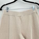 Free People FP BEACH Women's Hailee Cream Cozy Textured Knit Mid-Rise Jogger Pants Size S/P Photo 3