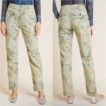 Anthropologie  The Wanderer Cargo Pants Women’s Size 28‎ Green Tie-Dye Utility Photo 1