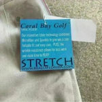 Coral Bay Golf NWT Womens Tan Shorts Wrinkle Resistant Stretch Microfiber Sz 16 Photo 5