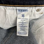 Old Navy Jeans Womens 16 Blue Sweetheart Skinny Solid Dark Wash Neutral Casual Photo 5