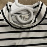 NWOT womens small mock turtle neck body suit Photo 2