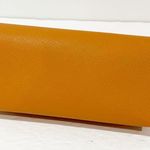 Tory Burch  Authentic Orange Eyeglasses Case Only Sunglasses Case Gold Logo Photo 1