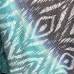 Catherines  Aqua Blue Poetry Tiered 3/4 Sleeve Tee Size‎ 4X Photo 4