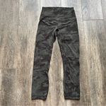 Lululemon Align High-Rise Crop 21" Size 4 Incognito Camo Multi Gator Green Photo 4