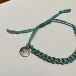 BCBGeneration signed  Adjustable Size Bracelet - Blue / Silver Tone Photo 4