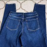 Old Navy  High Rise O.G. Straight Adley dark wash ripped knee jeans, size: 8 tall Photo 2