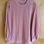Lululemon Align Crewneck Sweatshirt Dusty Rose Relaxed Fit Women's Size Medium Photo 0
