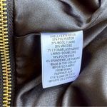 Milly  Black Blazer Jacket with Gold Zipper Accents Size 6 Photo 7