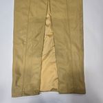 Camila Coelho Bruna Faux Leather Maxi Dress in Citrine Photo 7