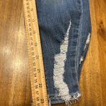 Indigo Rein  Skinny Jeans Size 5 Denim Distressed Destroyed Jeggings Photo 6