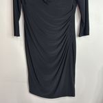 Lauren Ralph Lauren Black 3/4 Sleeve V Photo 5