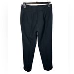 J. McLaughlin Quilted Cropped Pants Navy Black Size 8 Photo 7