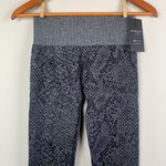 NVGTN Black Speckled Snakeskin Seamless Leggings Photo 2