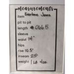 Everlane  Jeans Woman's 29 The Hi‎ Rise Washed Black Ankle Basic Casual Stretch Photo 11