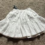 Abercrombie & Fitch White Skirt Photo 0