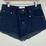 One Teaspoon NWT‎  Cheeky Cut Off Denim Shorts Dark Wash Size 29 Photo 0