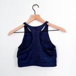 Outdoor Voices  Navy Blue Sports Bra Athletic Crop Top XS Photo 1