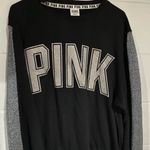 Victoria's Secret Black and sparkly crewneck vs pink large Photo 1