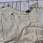 J.Crew  High-neck slip dress in luster crepe in Light Khaki‎ 18 NWT Photo 6