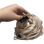 Nicole Miller Y2K satin cowl neck diamond strap tank top blouse  Photo 5