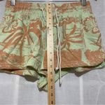Urban Outfitters Out From Under Green Floral Terry Shorts | Size M | 100% Cotton Photo 5