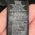 Love 21  Ruffle Shimmer Black Blazer with Hook and‎ Eye Closure - sz M Photo 5