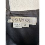 Women's Kay‎ Unger Evening New York Black Dress V Photo 4