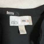 Nordstrom Rack Split Neck Flutter Sleeve Blouse Size Large Office Minimalist Photo 3