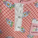 Vintage Mary Engelbreit Dreamwear Collection Pink Floral Sleep Gown Size Medium Photo 3