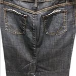 Paper Denim & Cloth  Dark Wash Distressed Jean Skirt women's size 29 Photo 1