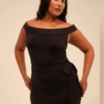 Buci Fia Sheer Panel Maxi Dress Black Sustainable Polyamide Large NWT Photo 9