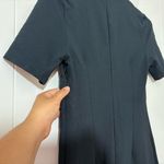 Avec Les Filles Lace Up Muette Mini Dress Black Womens Size XS Photo 6