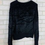 St. John  Sport Black Chenille Crewneck Swea… Photo 5