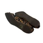 Schutz  Leopard Print Pointed Toe Ballet Flats Size 37 US‎ 7 Photo 10