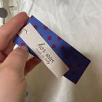 New Her Shirt ivory pearl white high neck sleeveless silk mini dress XS Photo 2