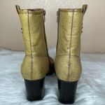 Rampage  Tan Boots Gold Accent Size 10 Heels Retro Photo 4