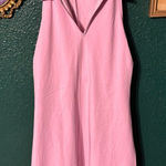 Abercrombie & Fitch  Pink Athletic Dress Sz Large Collared Photo 0