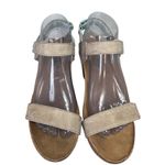 Naot Sandals Earthtone Leather Wedge Platform Sandals Shoe Size 40 L9 US 9 Photo 2