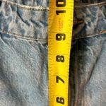 ZARA  straight leg distressed jean mid rise in size 8. 💯 cotton. Photo 8