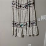 Free People  Kalani Midi Dress / Ivory Stripe Combo XL Photo 3