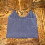 Urban Outfitters  Slate Gray Ribbed Crop Top Photo 1