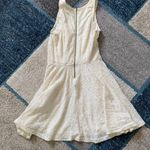 EXPRESS White Ivory Lace Skater Dress Bridal XS Photo 4