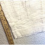 Madewell  Pants Womens Small White Cotton Gauze Pull On Casual Beachy Comfy Photo 7