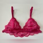 Free People NWOT  Intimately Bright Eyes Pink  Bralette Size S Photo 11