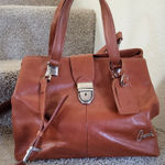 Consuela Vintage Tawny Leather Bag Photo 0