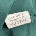 Pirate Wench Halloween Costume Women Long Bell Sleeves Corset Asymmetrical Hem Green Size L Photo 9